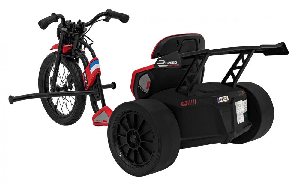 Toycars Drift Trike, 110x77x54 cm, Raudonas