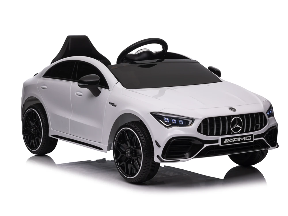 Toycars Elektrinis automobilis, Mercedes CLA 45 S AMG, 110x61x45 cm, Balta