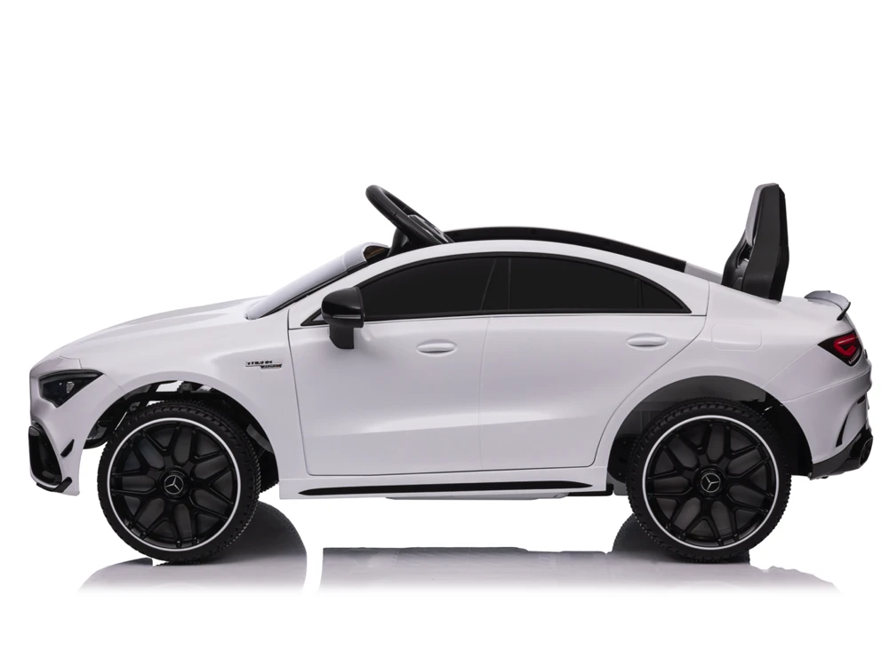 Toycars Elektrinis automobilis, Mercedes CLA 45 S AMG, 110x61x45 cm, Balta