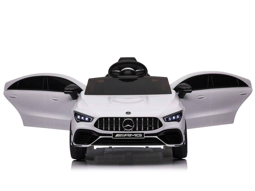 Toycars Elektrinis automobilis, Mercedes CLA 45 S AMG, 110x61x45 cm, Balta