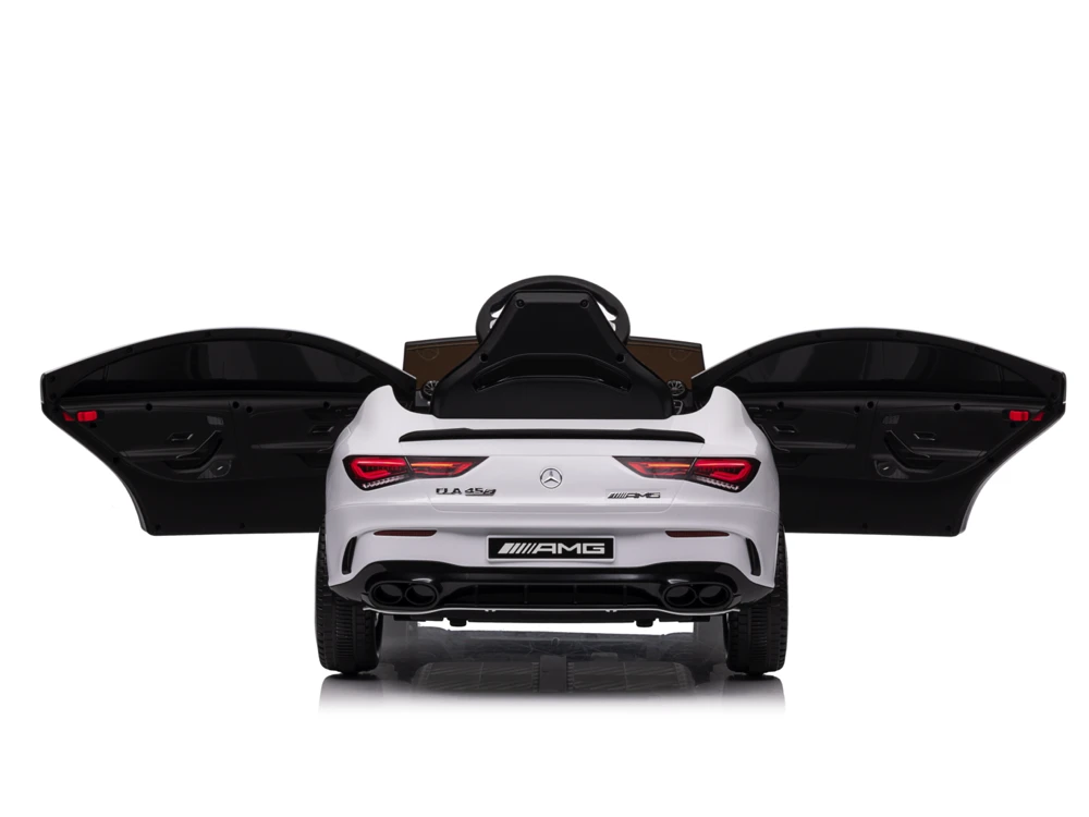Toycars Elektrinis automobilis, Mercedes CLA 45 S AMG, 110x61x45 cm, Balta