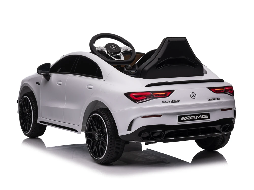 Toycars Elektrinis automobilis, Mercedes CLA 45 S AMG, 110x61x45 cm, Balta