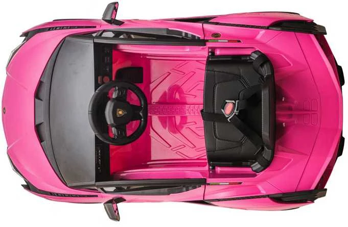 Toycars Elektrinis automobilis vaikams, Lamborghini Sian, 108x62x40 cm, Rožinė