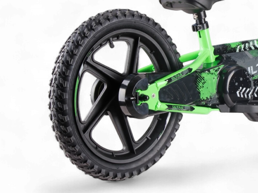Toycars Elektrinis balansinis dviratis, 24V, 16 colių, žalias
