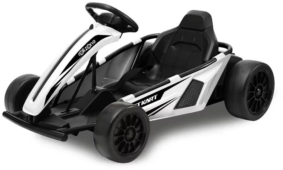 Toycars Elektrinis Drift Kartas, Drift Go-Kart, 110x77x54 cm, Baltas
