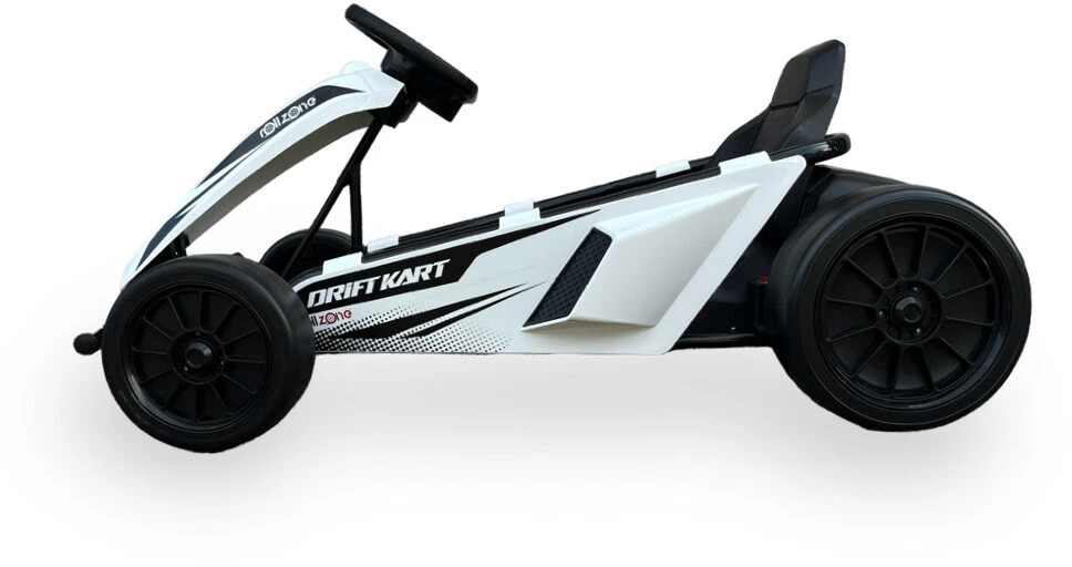 Toycars Elektrinis Drift Kartas, Drift Go-Kart, 110x77x54 cm, Baltas