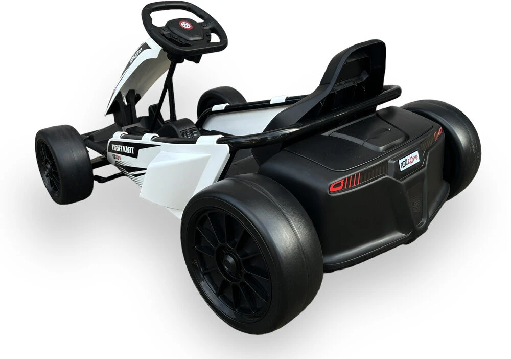 Toycars Elektrinis Drift Kartas, Drift Go-Kart, 110x77x54 cm, Baltas