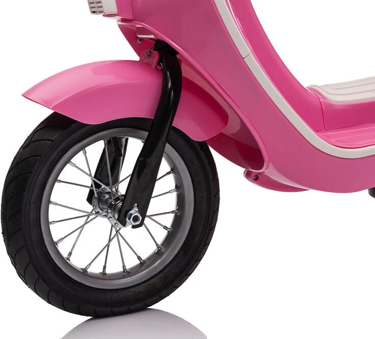 Toycars Elektrinis paspirtukas, vaikiškas, 24V, 130x55x79 cm, Rožinis