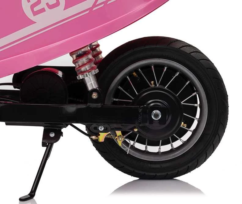 Toycars Elektrinis paspirtukas, vaikiškas, 24V, 130x55x79 cm, Rožinis