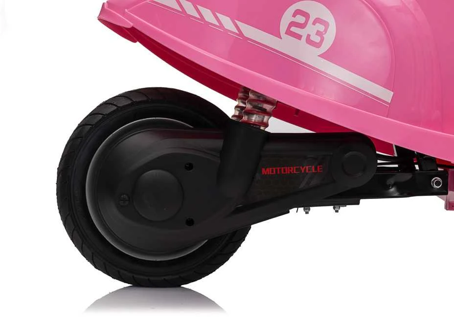 Toycars Elektrinis paspirtukas, vaikiškas, 24V, 130x55x79 cm, Rožinis