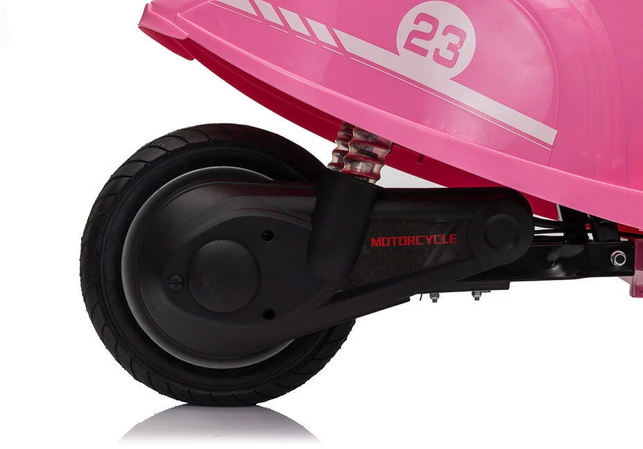 Toycars Elektrinis paspirtukas, vaikiškas, 24V, 130x55x79 cm, Rožinis