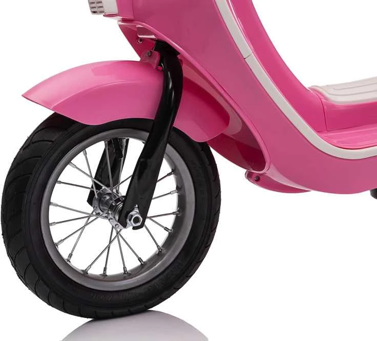 Toycars Elektrinis paspirtukas, vaikiškas, 24V, 130x55x79 cm, Rožinis