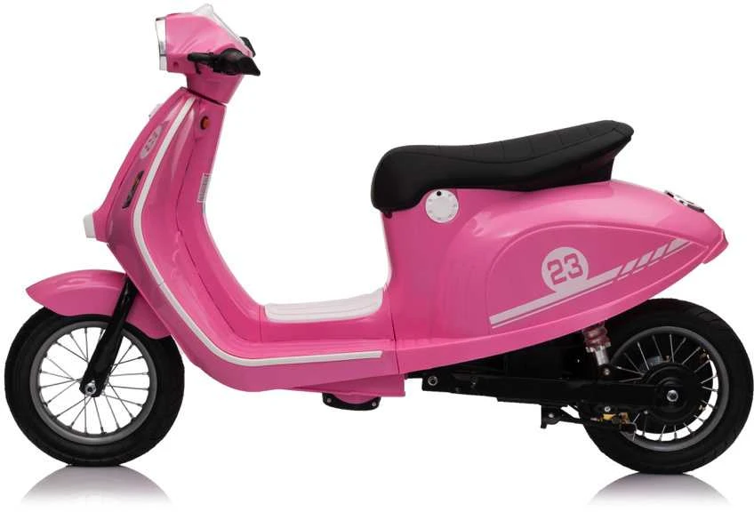 Toycars Elektrinis paspirtukas, vaikiškas, 24V, 130x55x79 cm, Rožinis