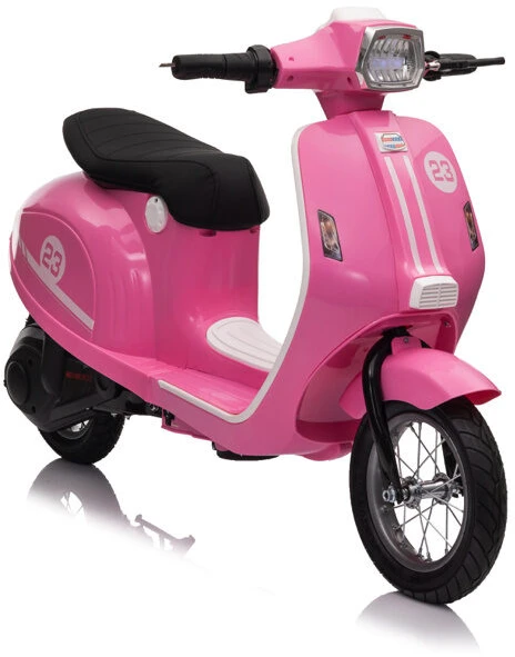Toycars Elektrinis paspirtukas, vaikiškas, 24V, 130x55x79 cm, Rožinis