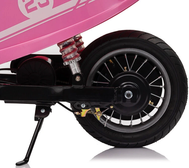 Toycars Elektrinis paspirtukas, vaikiškas, 24V, 130x55x79 cm, Rožinis