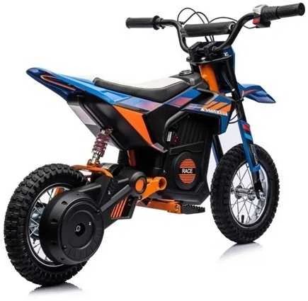 Toycars Elektrinis purvo dviratis, 114x63.5x72.7 cm, Mėlyna/Oranžinė