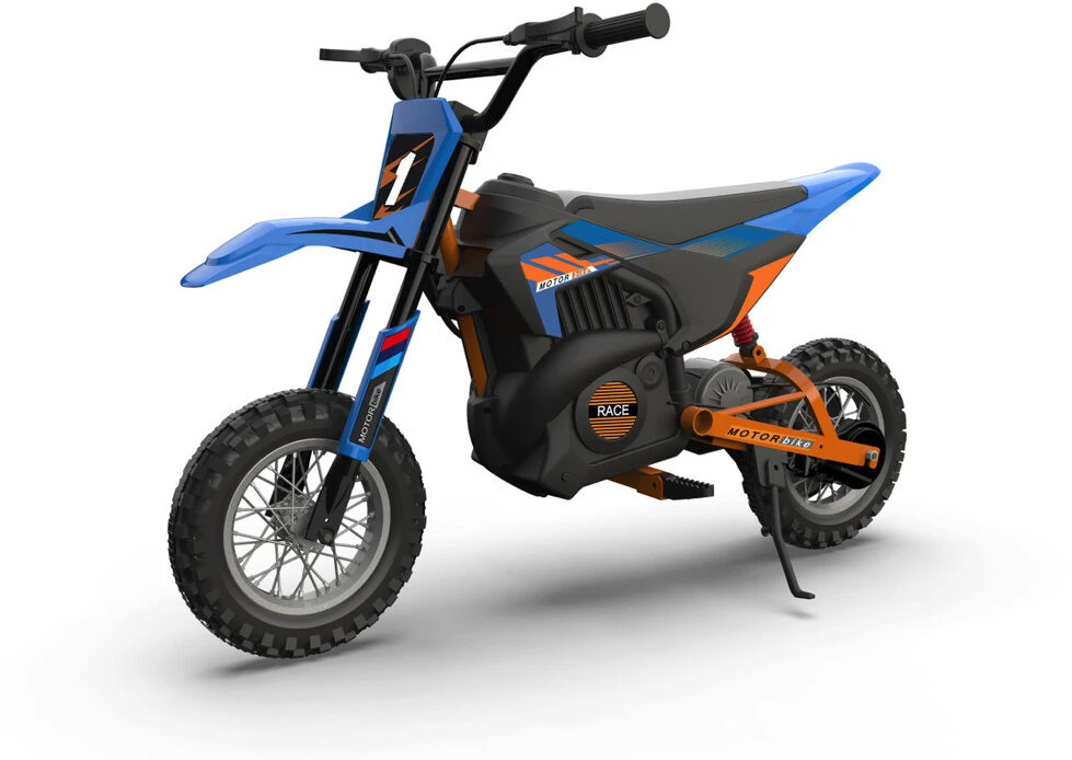 Toycars Elektrinis purvo dviratis, 114x63.5x72.7 cm, Mėlyna/Oranžinė