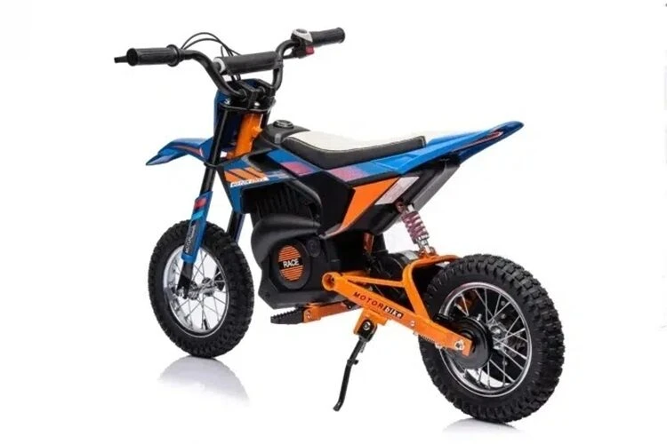 Toycars Elektrinis purvo dviratis, 114x63.5x72.7 cm, Mėlyna/Oranžinė
