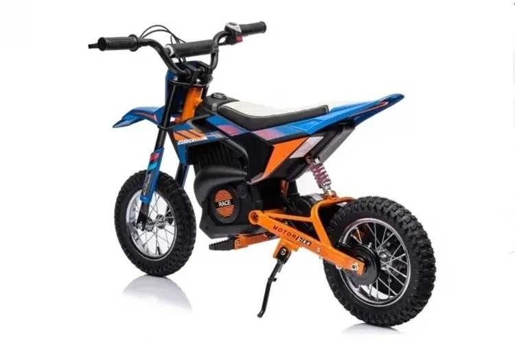 Toycars Elektrinis purvo dviratis, 114x63.5x72.7 cm, Mėlyna/Oranžinė