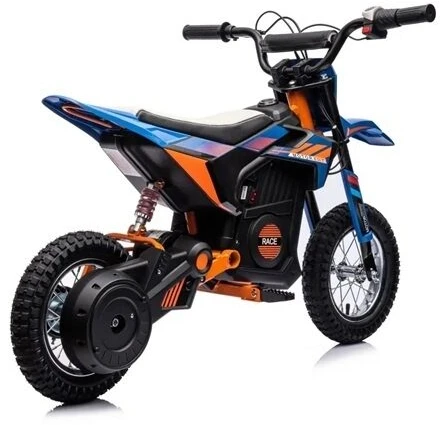 Toycars Elektrinis purvo dviratis, 114x63.5x72.7 cm, Mėlyna/Oranžinė