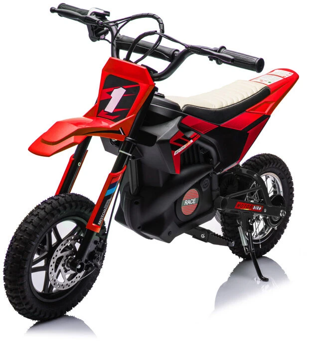 Toycars Elektrinis purvo motociklas, 114x63.5x72.7 cm, Raudonas/Juodas