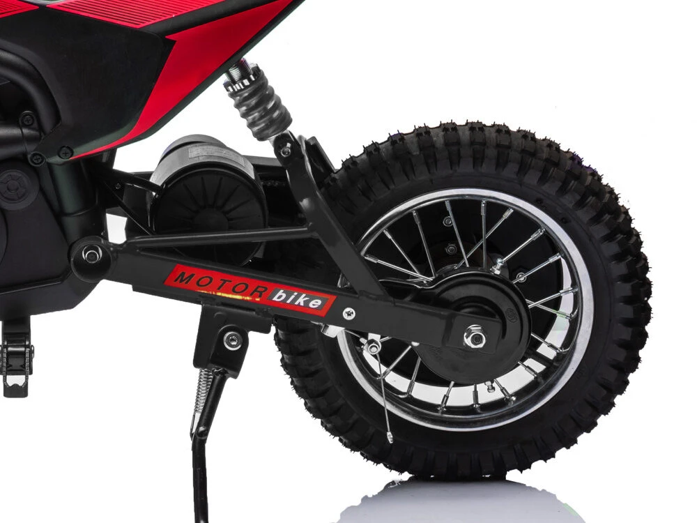 Toycars Elektrinis purvo motociklas, 114x63.5x72.7 cm, Raudonas/Juodas