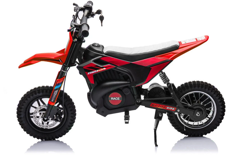 Toycars Elektrinis purvo motociklas, 114x63.5x72.7 cm, Raudonas/Juodas