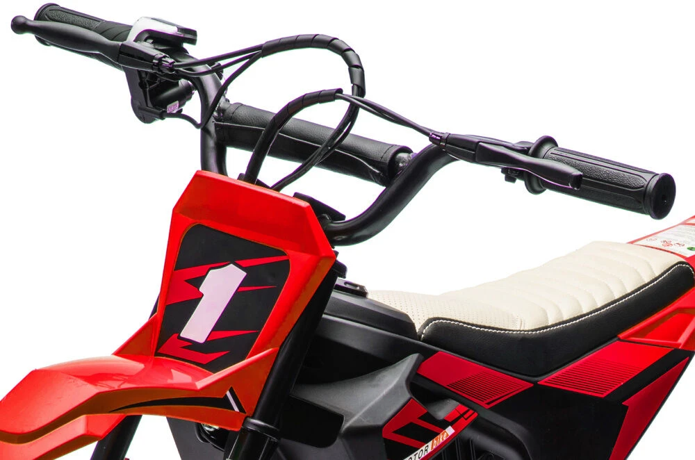 Toycars Elektrinis purvo motociklas, 114x63.5x72.7 cm, Raudonas/Juodas