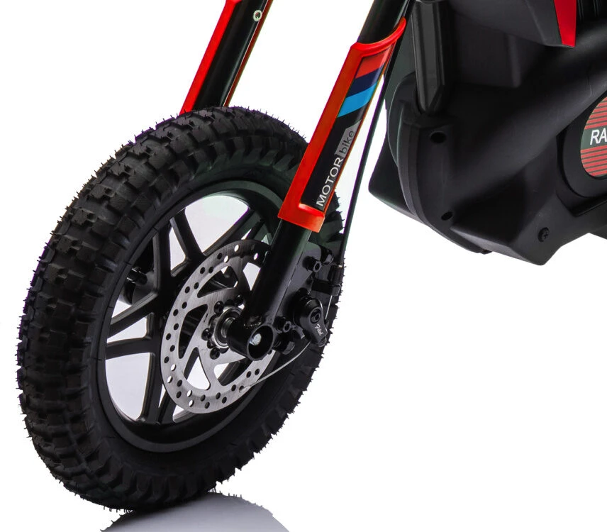 Toycars Elektrinis purvo motociklas, 114x63.5x72.7 cm, Raudonas/Juodas