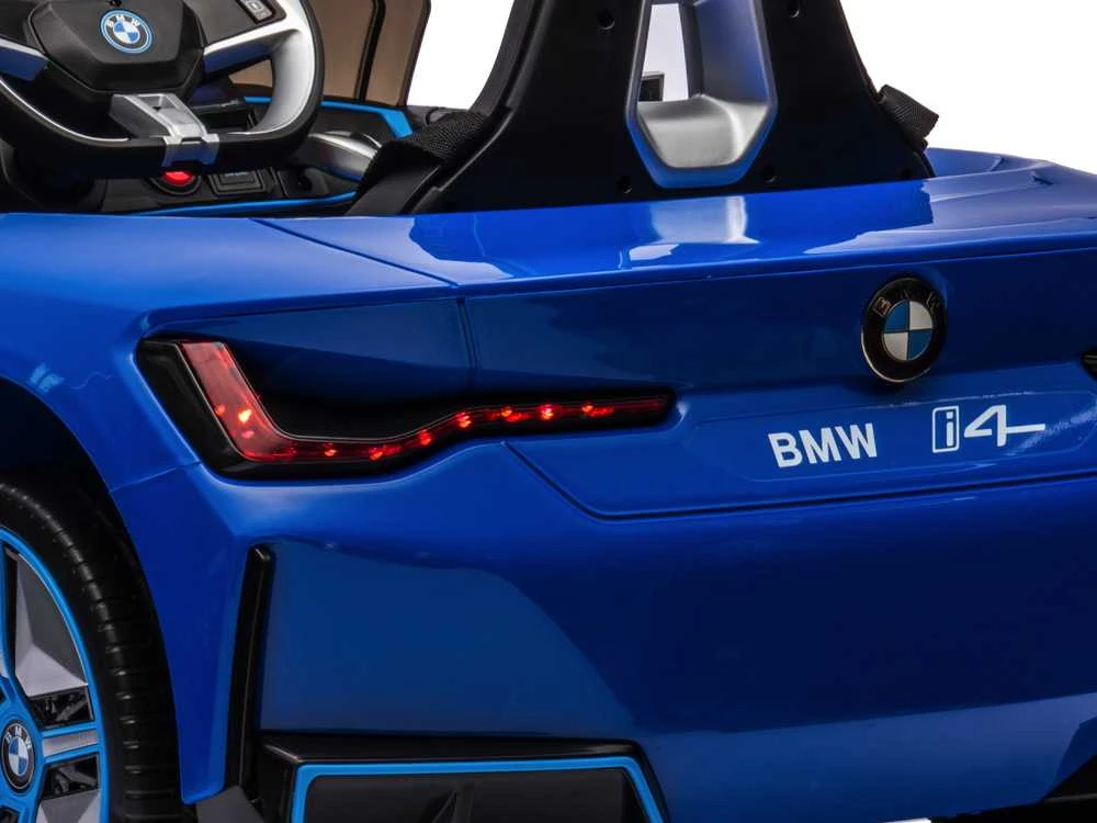 Toycars Elektrinis vaikiškas automobilis, BMW i4, 115x67x54 cm, Mėlyna