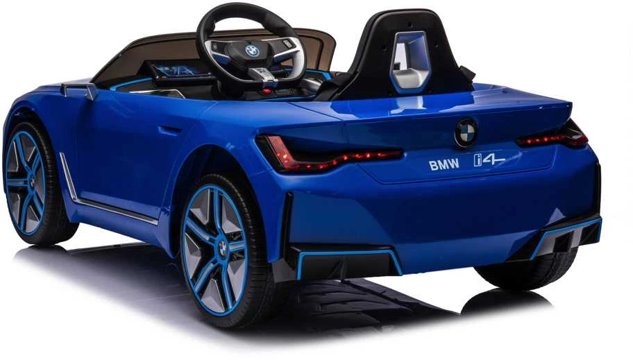 Toycars Elektrinis vaikiškas automobilis, BMW i4, 115x67x54 cm, Mėlyna