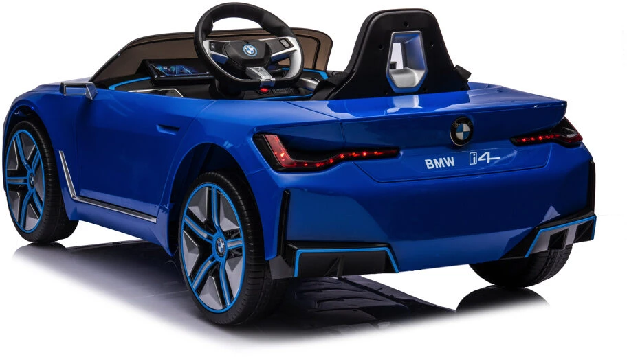 Toycars Elektrinis vaikiškas automobilis, BMW i4, 115x67x54 cm, Mėlyna