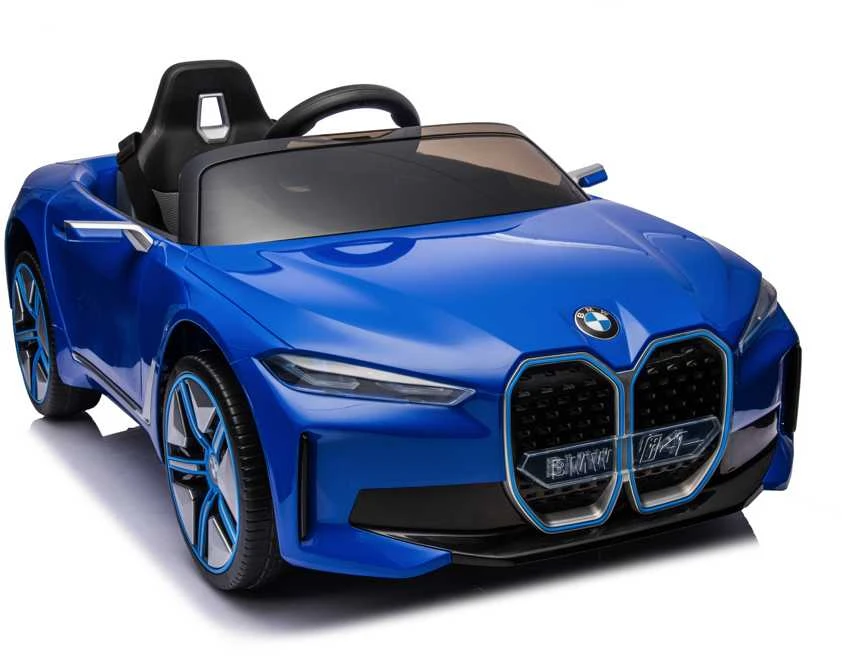 Toycars Elektrinis vaikiškas automobilis, BMW i4, 115x67x54 cm, Mėlyna