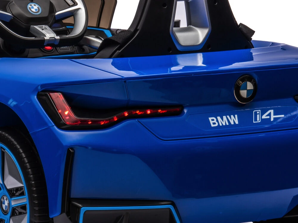 Toycars Elektrinis vaikiškas automobilis, BMW i4, 115x67x54 cm, Mėlyna