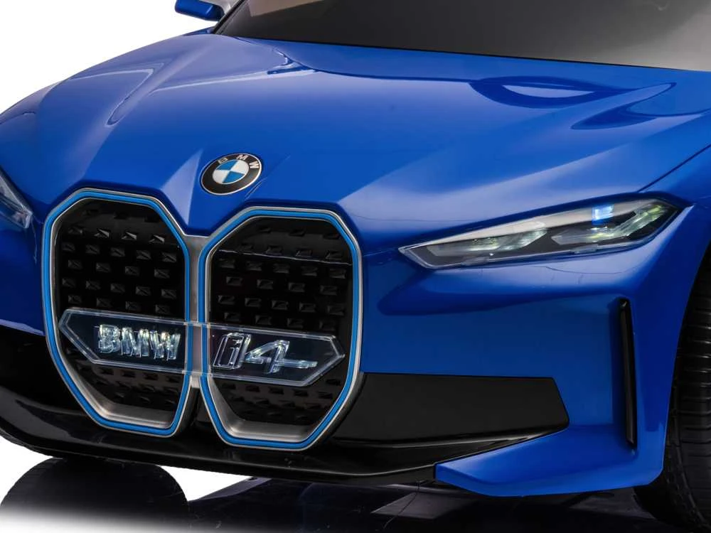 Toycars Elektrinis vaikiškas automobilis, BMW i4, 115x67x54 cm, Mėlyna