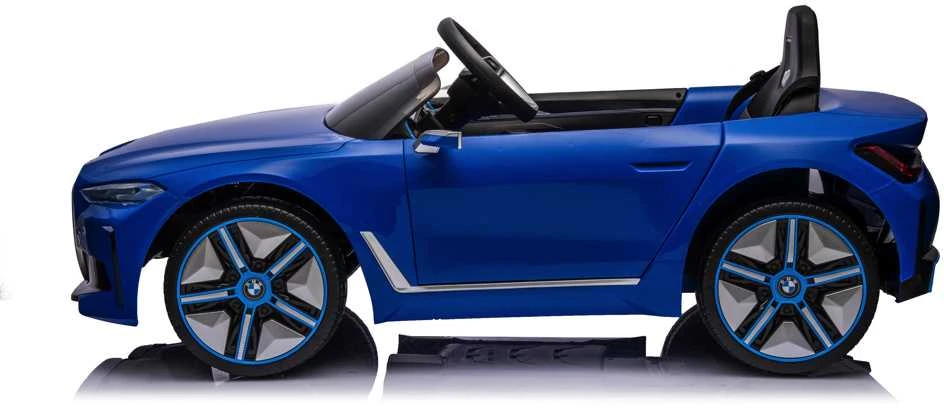 Toycars Elektrinis vaikiškas automobilis, BMW i4, 115x67x54 cm, Mėlyna