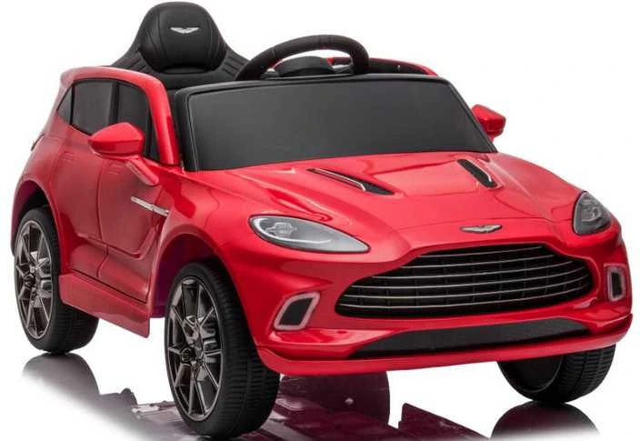 Toycars Elektrinis vaikų automobilis, Aston Martin, 106x62x51 cm, Raudonas