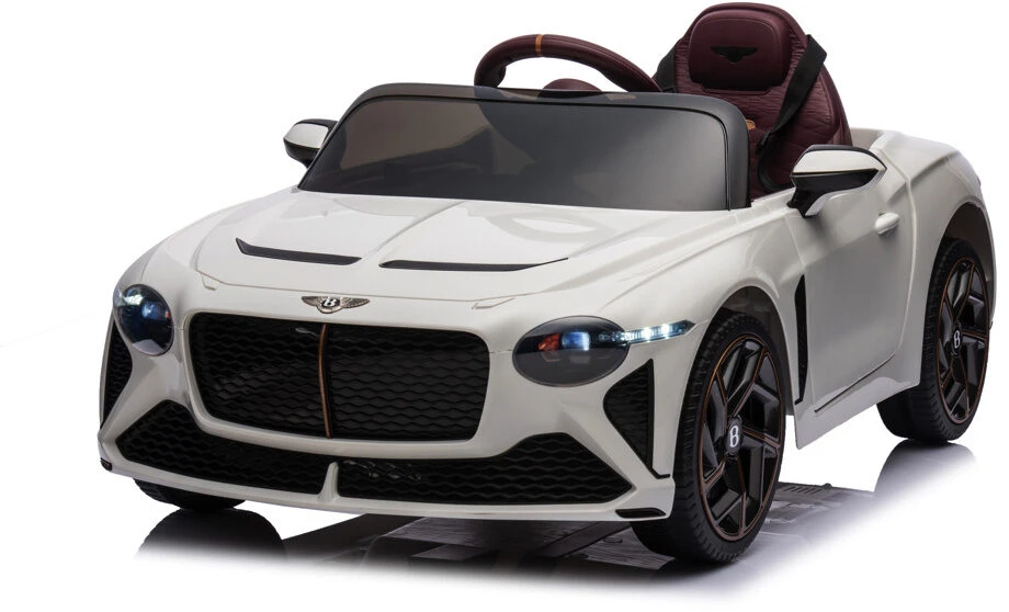 Toycars Elektrinis vaikų automobilis, Bentley Bacalar, 108x65x45 cm, Balta