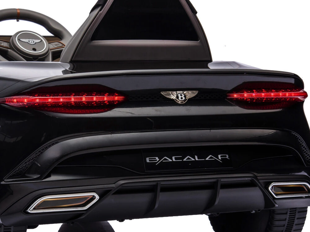 Toycars Elektrinis vaikų automobilis, Bentley Bacalar, 108x65x45 cm, Juodas
