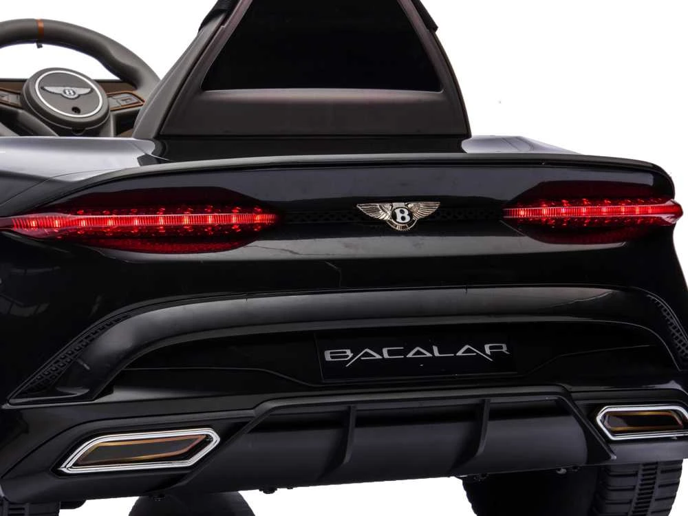 Toycars Elektrinis vaikų automobilis, Bentley Bacalar, 108x65x45 cm, Juodas