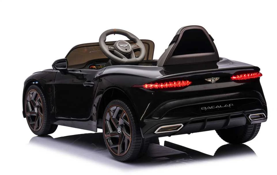 Toycars Elektrinis vaikų automobilis, Bentley Bacalar, 108x65x45 cm, Juodas