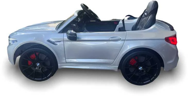 Toycars Elektrinis vaikų automobilis, BMW M5, 124x74x55 cm, Balta