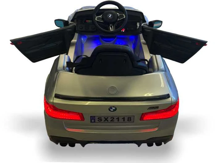 Toycars Elektrinis vaikų automobilis, BMW M5, 124x74x55 cm, Balta