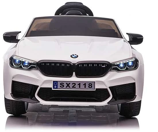 Toycars Elektrinis vaikų automobilis, BMW M5, 124x74x55 cm, Baltas