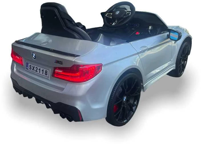 Toycars Elektrinis vaikų automobilis, BMW M5, 124x74x55 cm, Balta