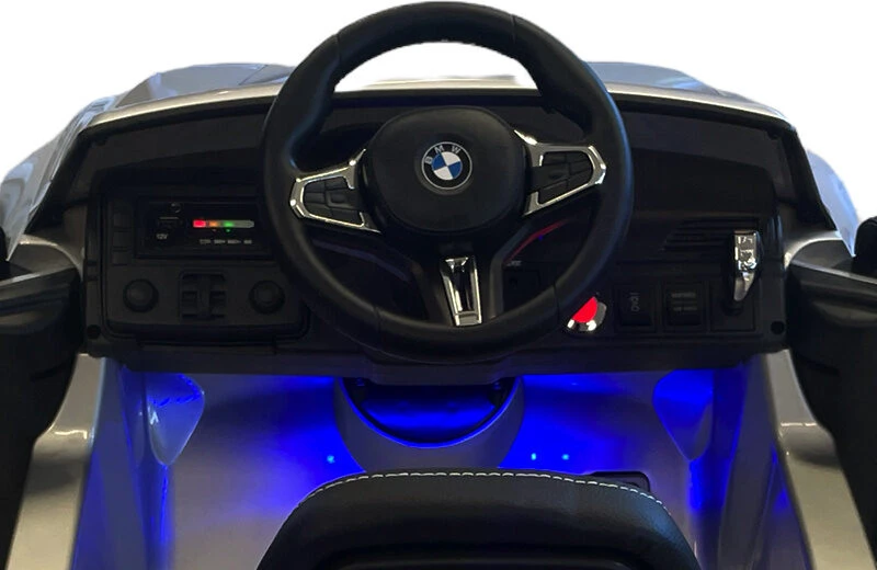 Toycars Elektrinis vaikų automobilis, BMW M5, 124x74x55 cm, Balta