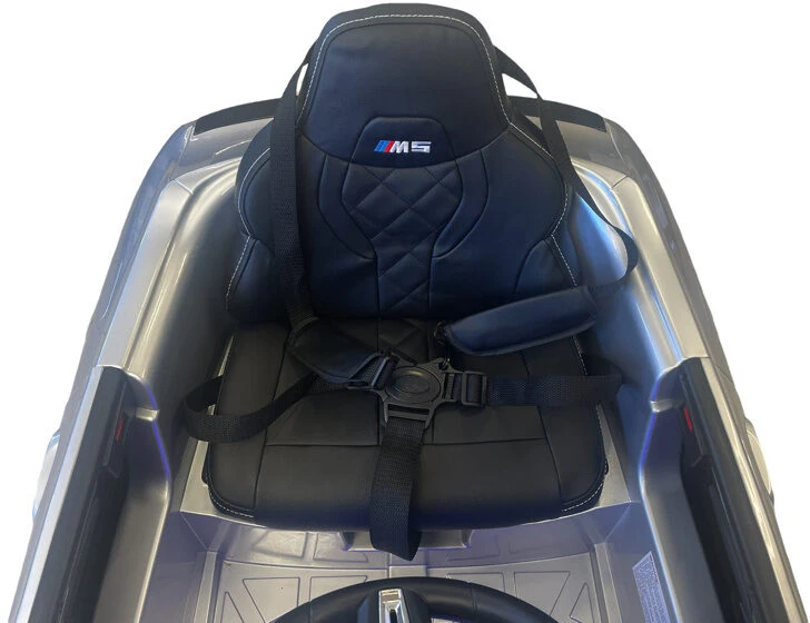 Toycars Elektrinis vaikų automobilis, BMW M5, 124x74x55 cm, Balta