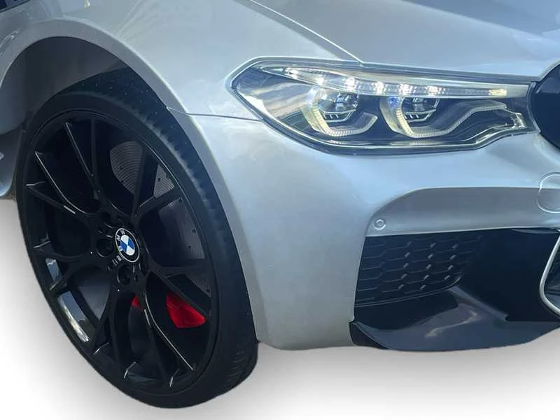 Toycars Elektrinis vaikų automobilis, BMW M5, 124x74x55 cm, Balta