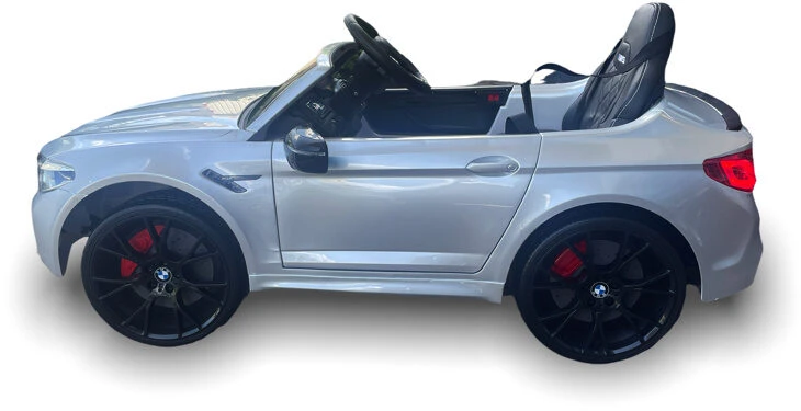Toycars Elektrinis vaikų automobilis, BMW M5, 124x74x55 cm, Balta