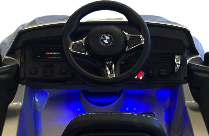 Toycars Elektrinis vaikų automobilis, BMW M5, 124x74x55 cm, Balta